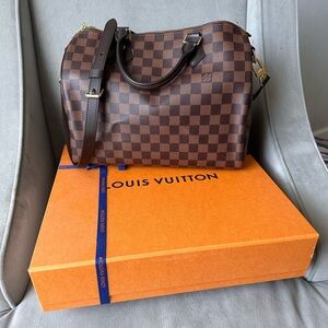 Louis Vuitton  Speedy 30 Bandouliere